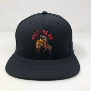 Prey For Me Tiger Horse Fight Snapback Hat Cap